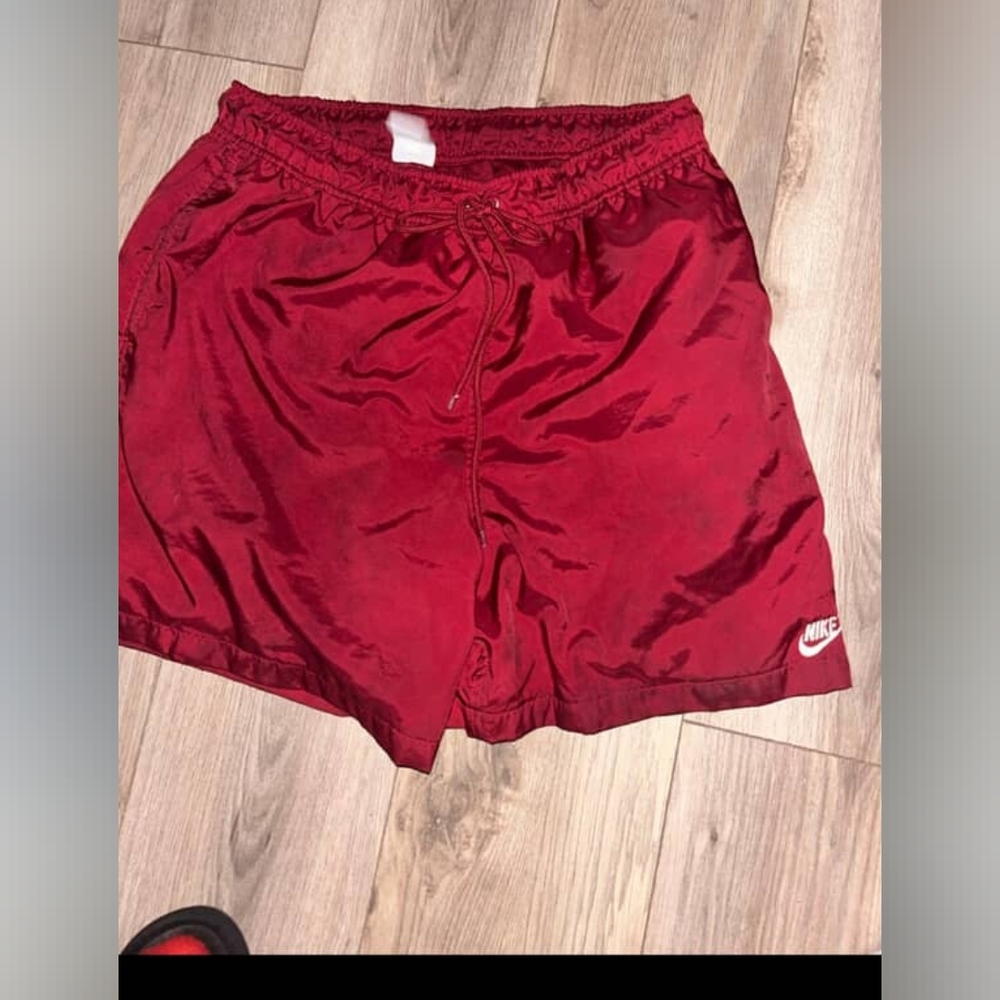 Nike Athletic Red Shorts Size L